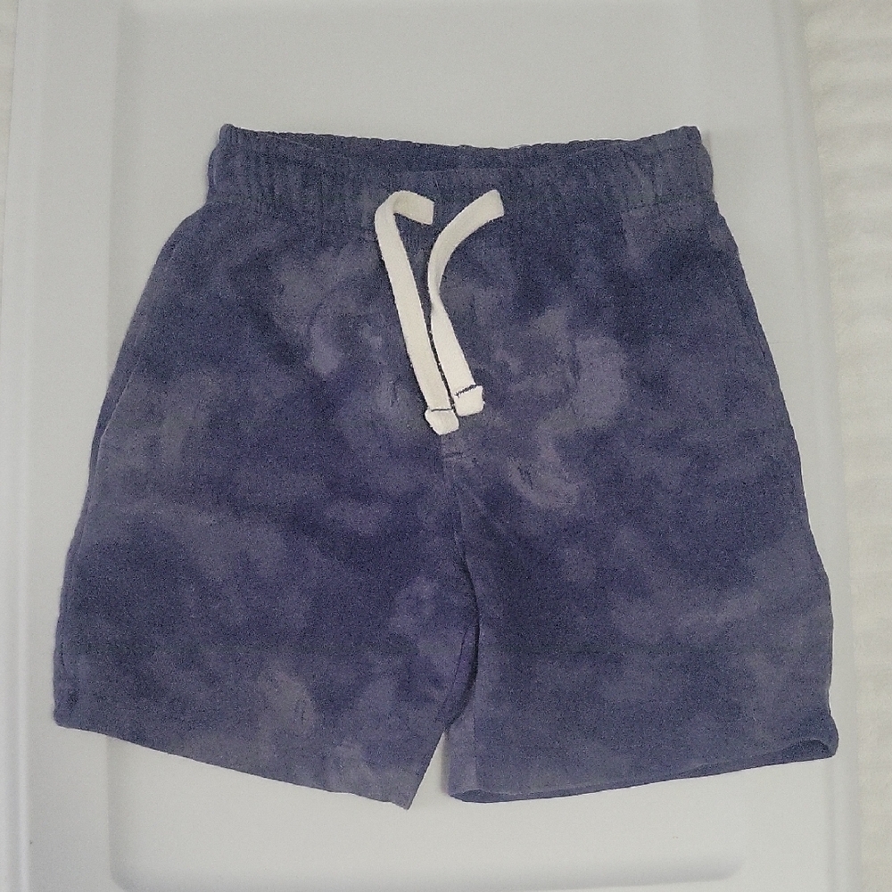 Toddler Blue Tie-Dye Shorts